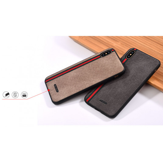 Devia Sport Silicone Back Case Apple iPhone XS Max Brown