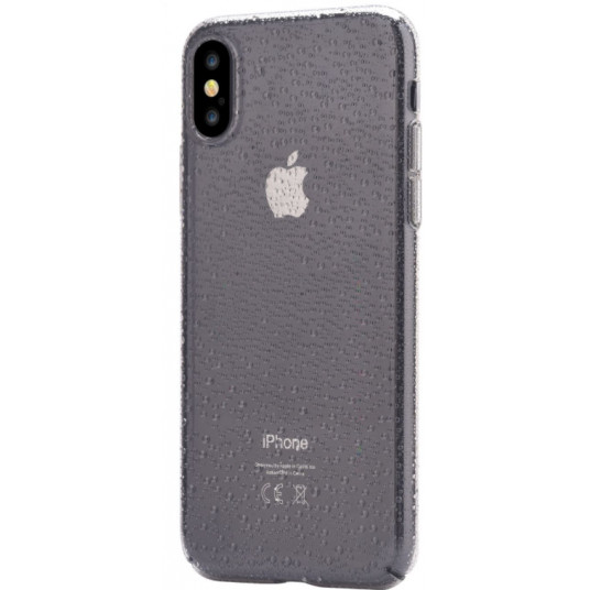 Devia Amber Plastic Back Case Apple iPhone X / XS Transparent - Black