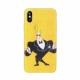 Cartoon Network Johnny Bravo Silicone Case for Apple iPhone X / XS Smoking