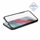 Mocco Double Side Aluminum Case 360 With Tempered Glass For Apple iPhone XS Max Transparent - Black