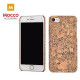 Mocco Cork Plastic Back Case for Apple iPhone 7 / 8 Brown