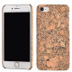 Mocco Cork Plastic Back Case for Apple iPhone 7 / 8 Brown