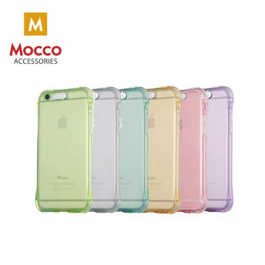 Mocco LED Back Case Silicone Case With LED Effects for Apple iPhone 7 / 8 Green