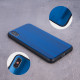Mocco Aurora Glass Silicone Back Case for Apple iPhone XS Max Blue