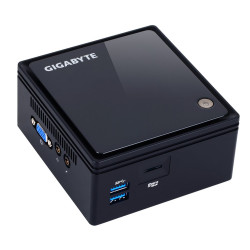 GIGABYTE GB-BACE-3160 Datora/darba stacijas platforma 0.69L PC Black J3160 1.6 GHz