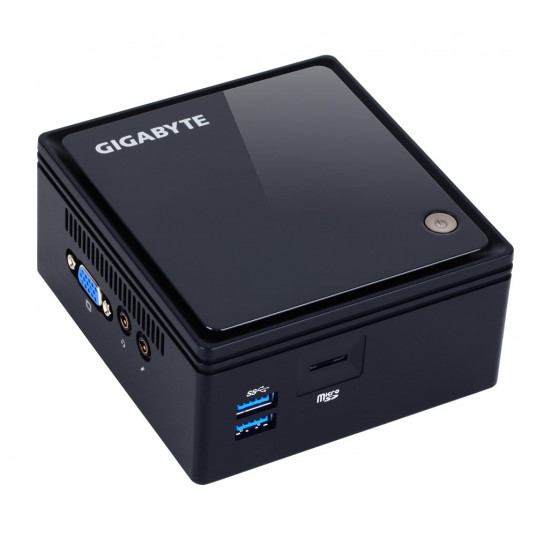 GIGABYTE GB-BACE-3160 Datora/darba stacijas platforma 0.69L PC Black J3160 1.6 GHz