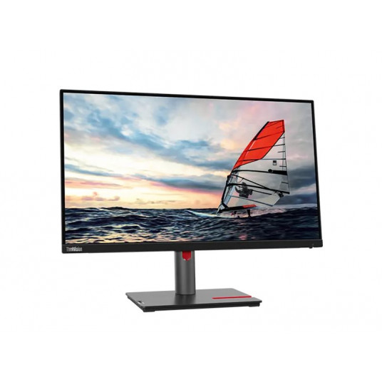 Lenovo T24d-30 | 24" | IPS | WUXGA | 16:10 | 100 Hz | 4 ms | 1920 x 1200 pikseļi | 300 cd/m² | HDMI porti 1 | Raven Black | 36 mēnešu garantija