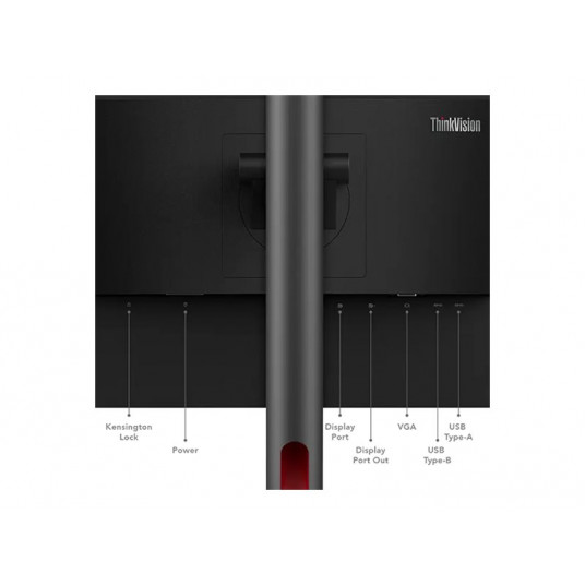 Lenovo T24d-30 | 24" | IPS | WUXGA | 16:10 | 100 Hz | 4 ms | 1920 x 1200 pikseļi | 300 cd/m² | HDMI porti 1 | Raven Black | 36 mēnešu garantija