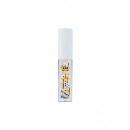 Mia Cosmetics rudzupuķu un kliņģerīšu lūpu eļļa 2,7 ml