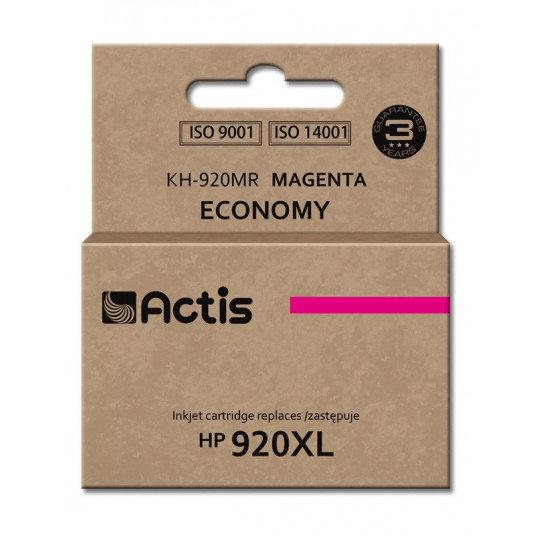 Actis KH-920MR tinte (HP 920XL CD973AE vietā; standarta; 12 ml; sarkana krāsa)