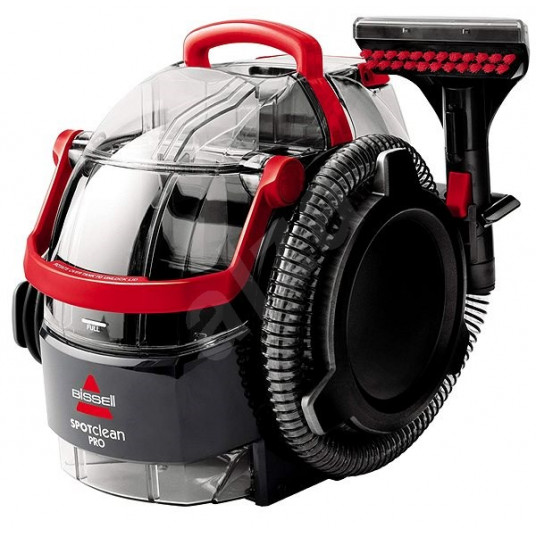 Bissell Spot Cleaner SpotClean Pro Corded operating, Handheld, Washing function, 750 W, Red/Titanium, Warranty 24 month(s)