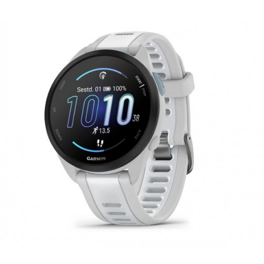 Viedais pulkstenis Garmin Forerunner 165 Music Grey/Whitestone 010-02863-31