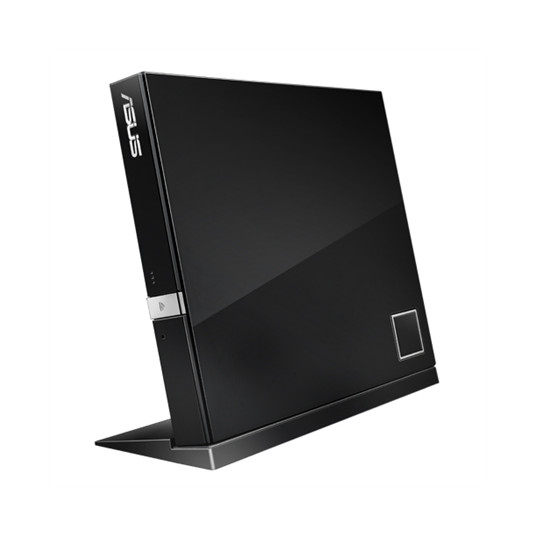 ASUS SBC-06D2X-U External Slim Blu-ray read Drive,  Black, BDXL support, 6X Blu-ray reading speed, USB 2.0 Asus