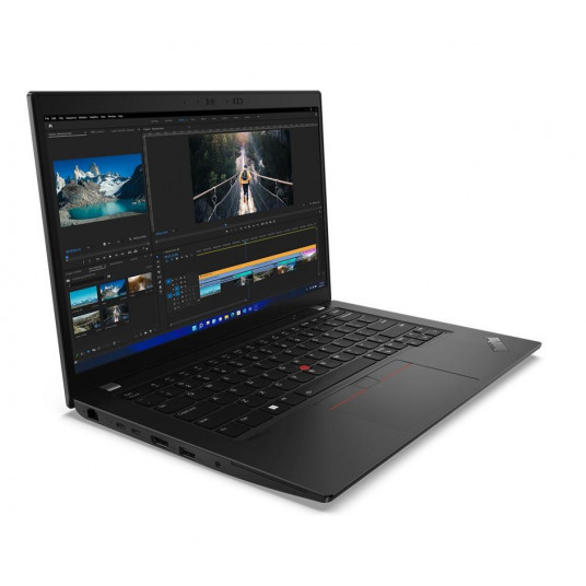 Klēpjdators Lenovo ThinkPad L14 AMD Ryzen™ 5 PRO 5675U 35,6 cm (14") skārienjūtīgais ekrāns Full HD 16 GB DDR4-SDRAM 512 GB SSD Wi-Fi 6E (802.11ax) Windows 11 Pro Black Jauns / Pārpublicēts