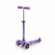 Micro Tricycle Maxi Deluxe LED skrejritenis PURPLE