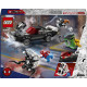 LEGO® 76309 Super Heroes Spider-Man pret Venom jaudīgo automašīnu