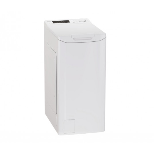 Candy Washing Machine | TCA063D3-S | Energy efficiency class C | Top loading | Washing capacity 6 kg | 1000 RPM | Depth 60 cm | Width 41 cm | Display | Digit | White