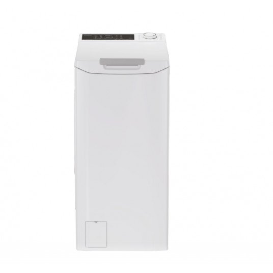 Candy Washing Machine | TCA284TM5-S | Energy efficiency class A | Top loading | Washing capacity 8 kg | 1200 RPM | Depth 60 cm | Width 41 cm | Display | Digit | White