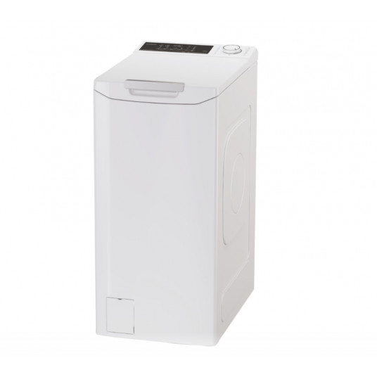 Candy Washing Machine | TCA284TM5-S | Energy efficiency class A | Top loading | Washing capacity 8 kg | 1200 RPM | Depth 60 cm | Width 41 cm | Display | Digit | White