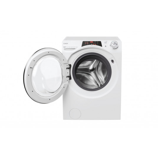 Candy Washing Machine with Dryer | ROW4964DWMCT/1-S | Energy efficiency class A/D | Front loading | Washing capacity 9 kg | 1400 RPM | Depth 58 cm | Width 60 cm | Display | Digit | Drying system | Drying capacity 6 kg | Steam function | White