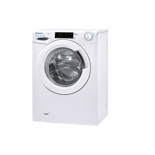 Candy Washing machine | CS 128TXME/1-S | Energy efficiency class A | Front loading | Washing capacity 8 kg | 1200 RPM | Depth 53 cm | Width 60 cm | LCD | White