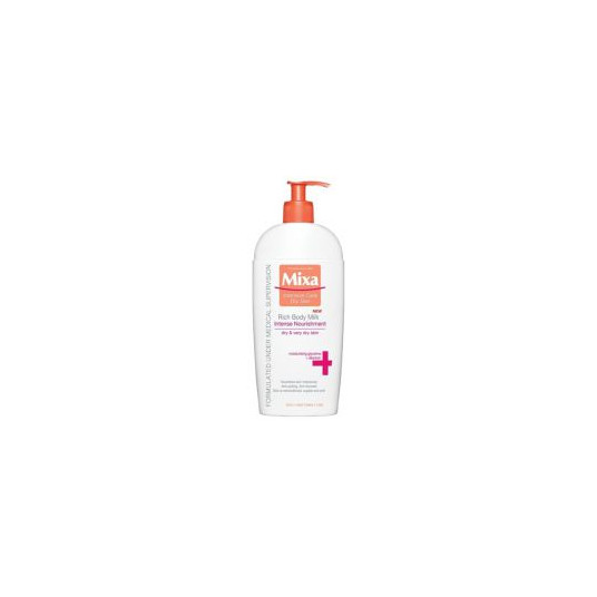 Mixa Rich Body Milk - Intensive Nourishing Body Lotion for dry skin, 400ml