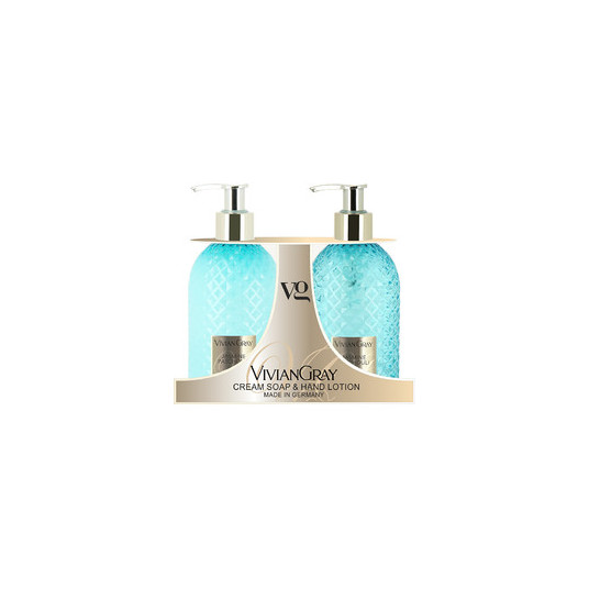 Vivian Gray Jasmine & Patchouli Cream Soap & Hand Lotion Set - Kosmetická sada péče o ruce