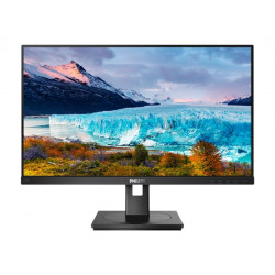 Philips LCD Monitor 272S1AE/00 27 inch (68.6 cm), FHD, 1920 x 1080 pixels, IPS, 16:9, melns, 4 ms, 250 cd/m², Headphone out, W-LED system