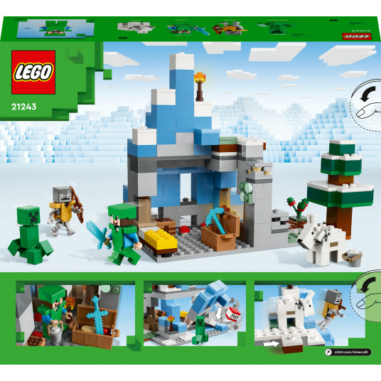 LEGO® 21243 MINECRAFT Sasalušās smailes