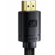 Baseus High Definition Series HDMI 2.1 cable, 8K 60Hz, 3D, HDR, 48Gbps, 2m Black