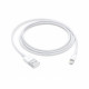 Apple MXLY2ZM/A Lightning kabelis 1 m Balts