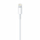 Apple MXLY2ZM/A Lightning kabelis 1 m Balts