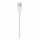 Apple MXLY2ZM/A Lightning kabelis 1 m Balts