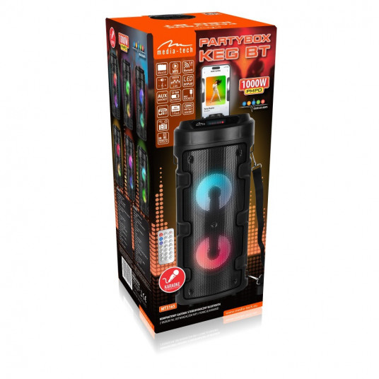 PARTYBOX KEG BT MT3165 V2.0 Portatīvais Bluetooth skaļrunis