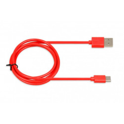 I-BOX USB 2.0 C TIPA KABELIS, 2A 1M SARKANS