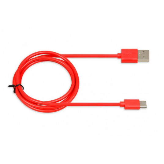 I-BOX USB 2.0 C TIPA KABELIS, 2A 1M SARKANS