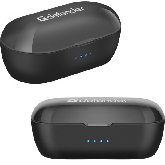 Austiņas Defender Twins 638 Black