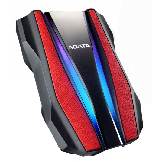 ADATA HD770G ārējais cietais disks 1 TB, melns, sarkans