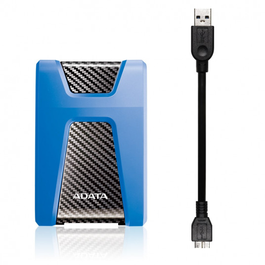 ADATA HD650 ārējais cietais disks 1000 GB zils
