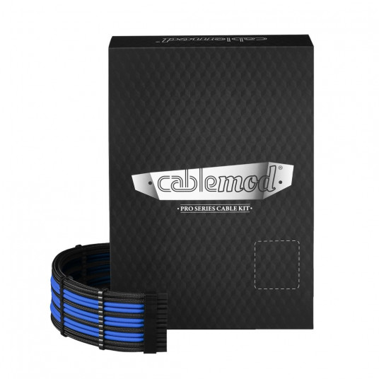 CableMod PRO ModMesh RT ASUS/Seasonic/Phanteks kabeļu komplekti - melns/melns