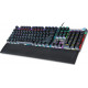 iBox Aurora K-3 USB QWERTY tastatūra sudraba krāsā