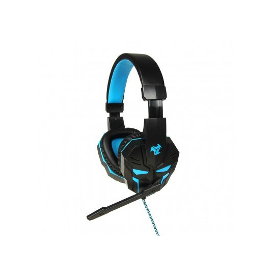 Austiņas iBOX X8 Gaming Headset Black/Blue