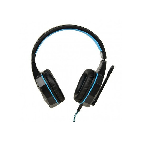 Austiņas iBOX X8 Gaming Headset Black/Blue