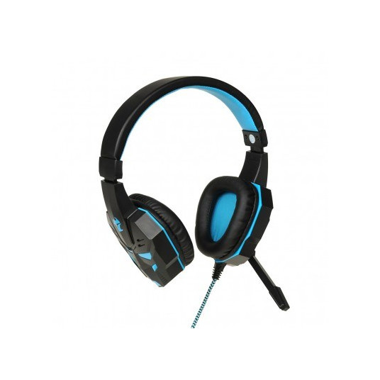 Austiņas iBOX X8 Gaming Headset Black/Blue