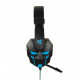 Austiņas iBOX X8 Gaming Headset Black/Blue