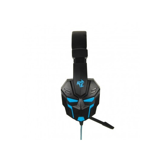 Austiņas iBOX X8 Gaming Headset Black/Blue