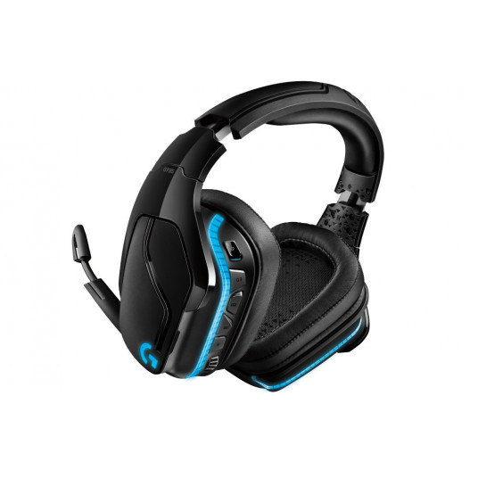Austiņas Logitech Gaming G935 Black/Blue