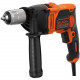 Black & Decker BEH850K 3100 RPM bez atslēgas melns, oranžs