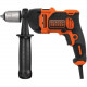 Black & Decker BEH850K 3100 RPM bez atslēgas melns, oranžs