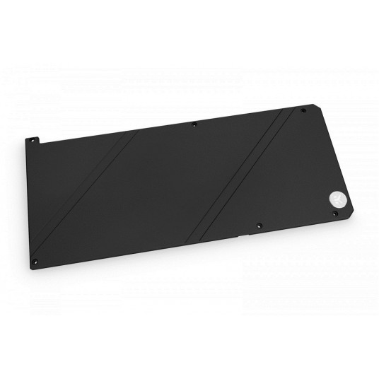 EK ūdens bloki EK-Quantum Vector FTW3 RTX 3070 aizmugures plāksne - melna